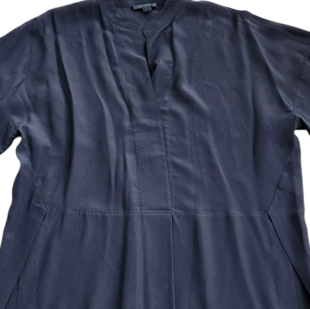 J. Crew Tunic 100% Silk Classic Black  Size S - Picture 15 of 15